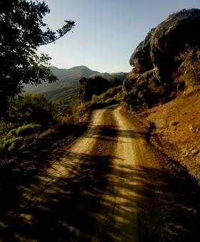 A dangerous mountain road in Morocco - Free Stock Photo