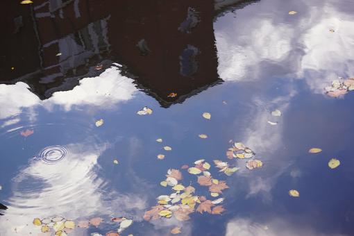 Clouds in the water