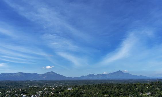 Amazing Mountain View and Blue Sky - Free Stock Photo