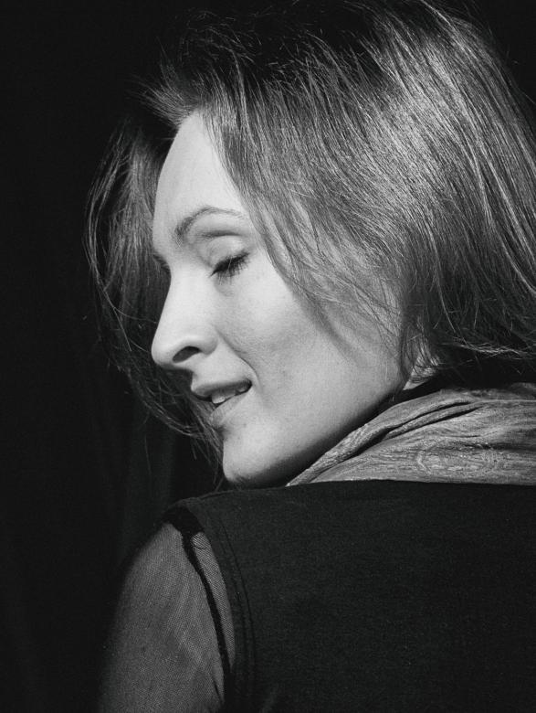 Free stock image of Monochrome Side Portrait - Woman created by Alexander Krivitskiy