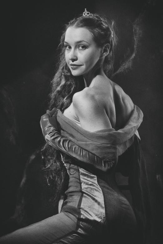 Free stock image of Monochrome - Beautiful Model Portrait created by Alexander Krivitskiy