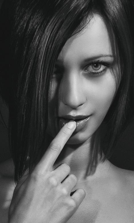 Free stock image of Brunette Model Seducing - Monochrome created by Alexander Krivitskiy