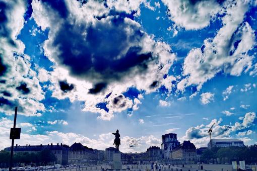 Blue Sky over the City - Free Stock Photo