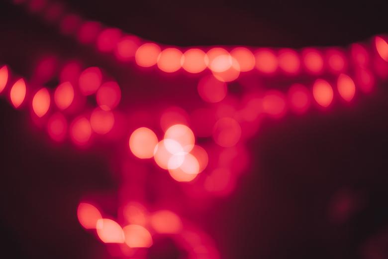 Free stock image of Red Blurry Bokeh created by Bjorgvin