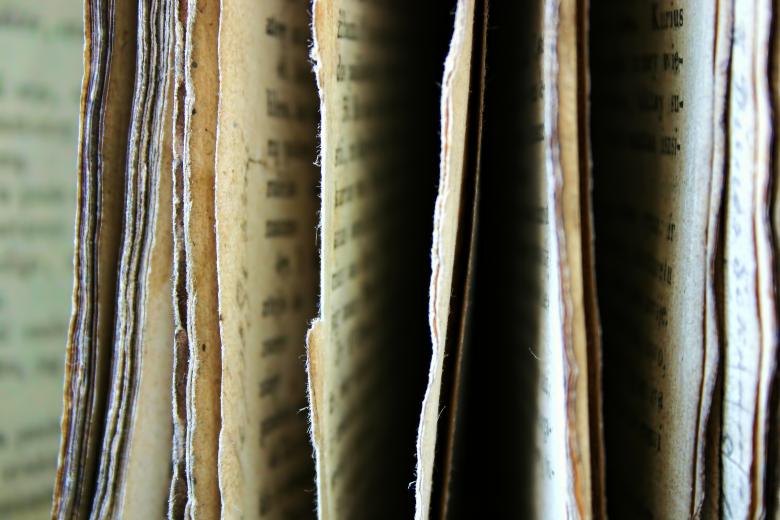 Free stock image of Old Ancient Book Closeup created by HappyEnd