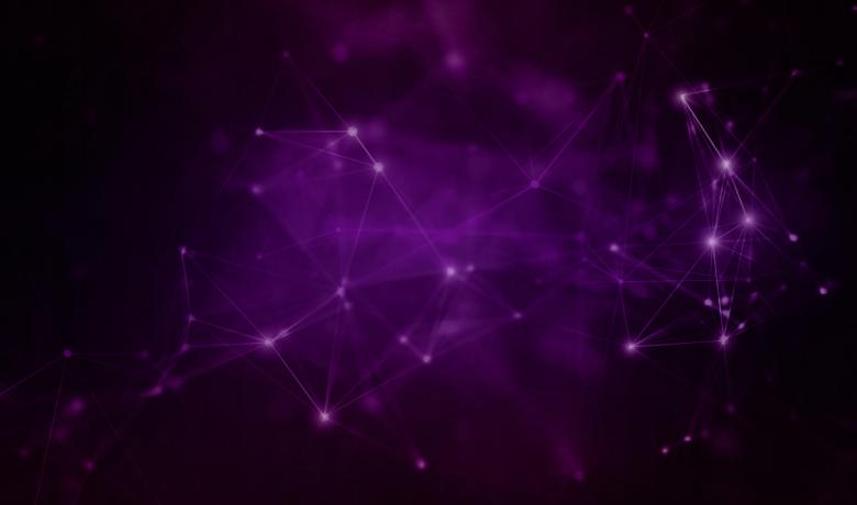 Free stock image of Abstract Background - Purple Geometric Network created by Jack Moreh