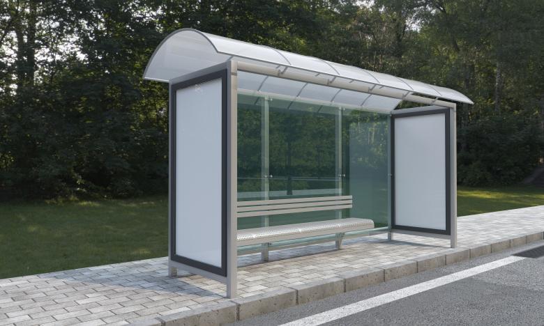 Free stock image of Mockup for Bus Stop Ads created by Shahsoft Production