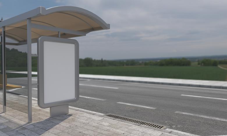 Free stock image of Mockup for Bus Shelter Poster Ads created by Shahsoft Production