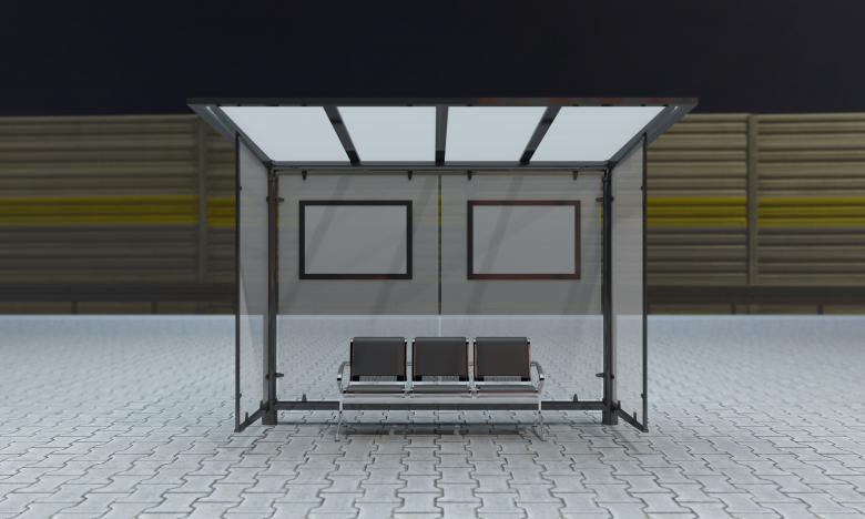 Free stock image of Bus Shelter Posters Mockup created by Shahsoft Production