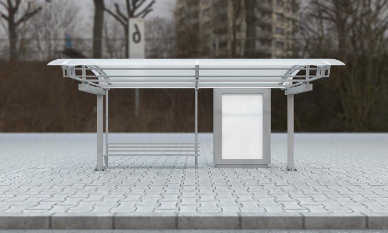 Free stock image of Mockup for Bus Stop Poster created by Shahsoft Production