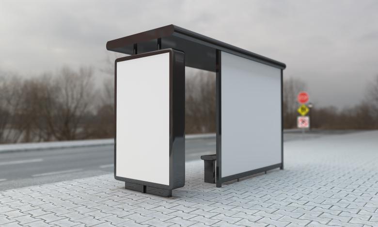 Free stock image of Black Billboards for Bus Stop created by Shahsoft Production