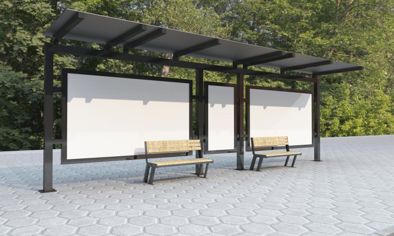 Free stock image of Bus Stop Mockup created by Shahsoft Production
