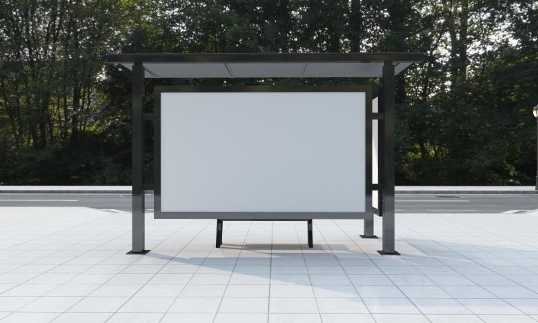 Free stock image of Bus Stop Mockup - Backside created by Shahsoft Production