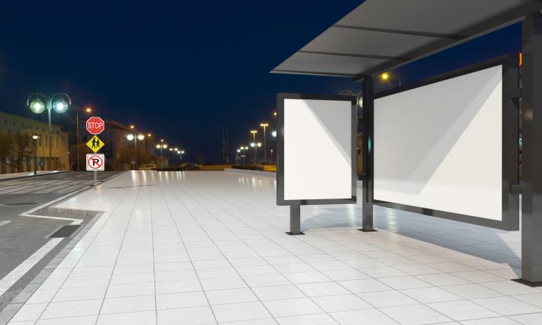 Free stock image of Bus Stop Signage Mockup created by Shahsoft Production