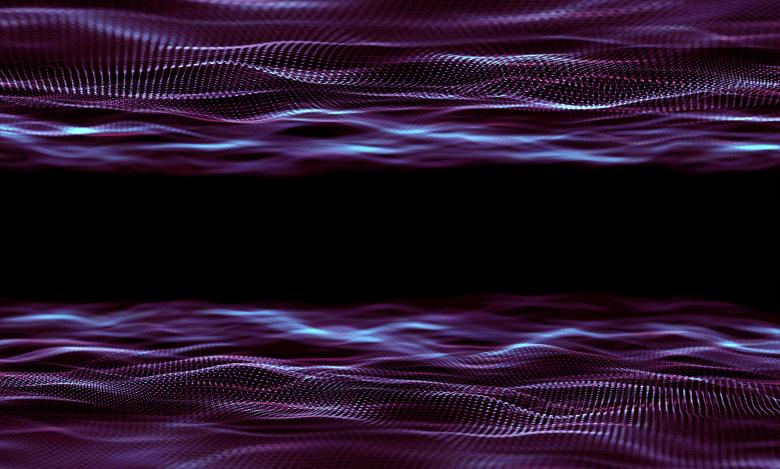 Free stock image of Abstract Background - Purple Particles on Dark Background created by Jack Moreh