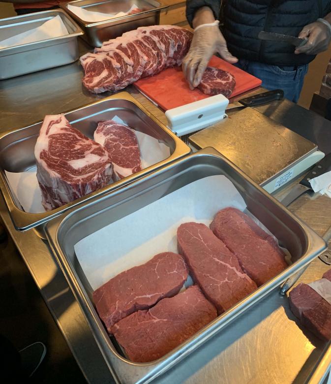 Free stock image of Meat in butcher shop created by TImothy Woods