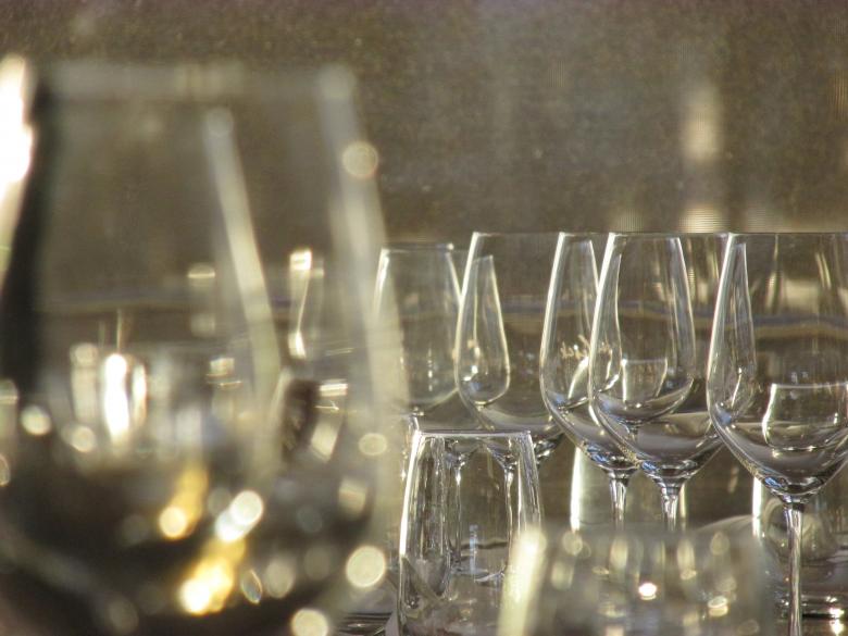 Free stock image of Row of Glasses created by Michiru Maeda