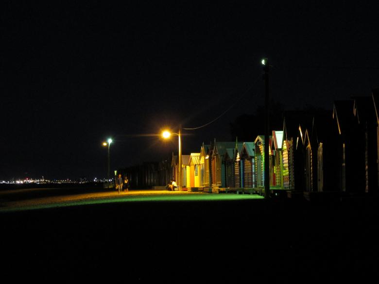 Free stock image of Bath Houses at Night created by Michiru Maeda