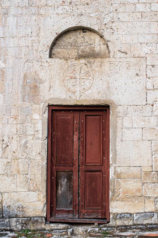 Free stock image of  old door in a stone wall created by Vladislav