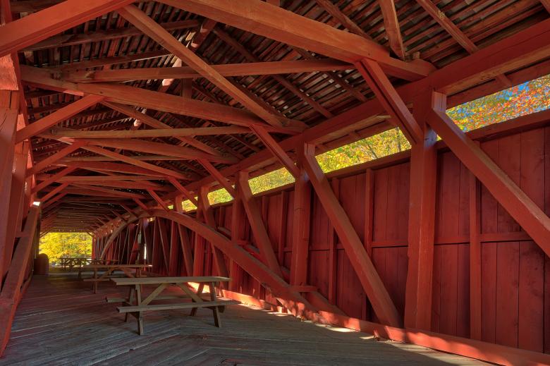 Free stock image of Stillwater Covered Bridge created by Nicolas Raymond