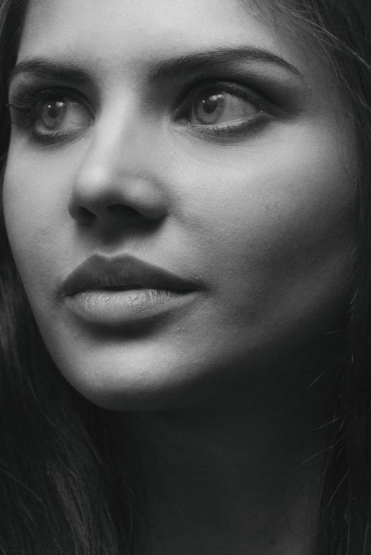 Free stock image of Monochrome portrait created by Alexander Krivitskiy