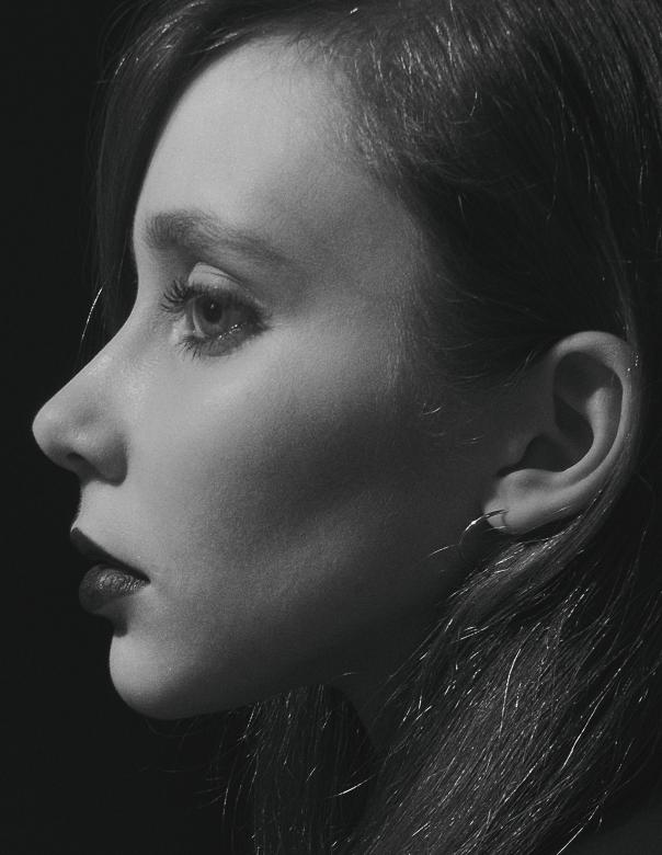 Free stock image of Female Profile Portrait created by Alexander Krivitskiy