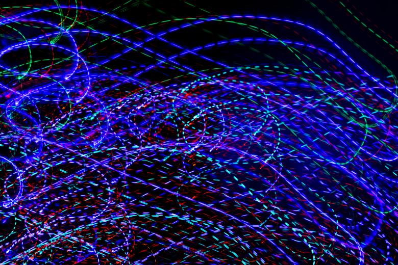 Free stock image of Abstract Flowing Laser created by Krzysztof Bubel