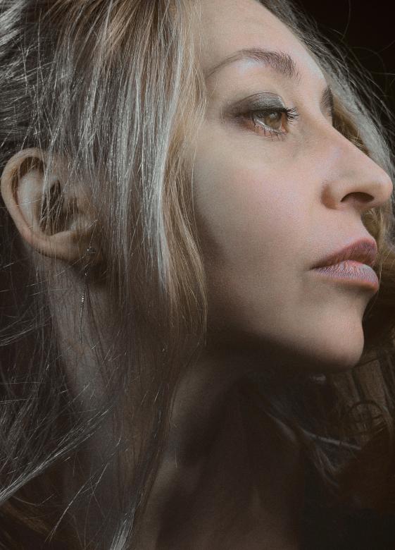 Free stock image of Female Profile Portrait created by Alexander Krivitskiy