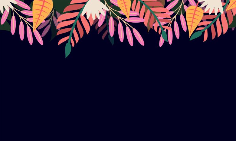 Free stock image of Floral Pattern - Tropical Style Leaves created by Dionysus
