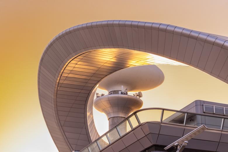 Free stock image of Kai Tak Cruise Terminal and sunset created by Ben Wong