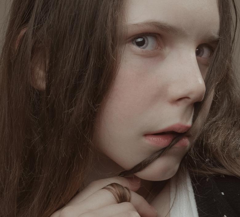 Free stock image of Young Girl Portrait created by Alexander Krivitskiy
