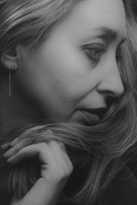 Free stock image of Female Profile Portrait created by Alexander Krivitskiy