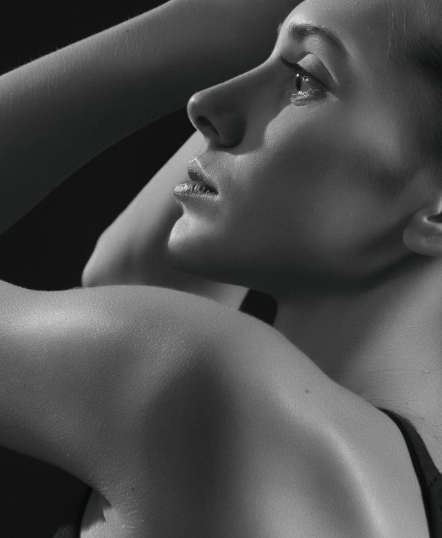 Free stock image of Female Profile Portrait created by Alexander Krivitskiy