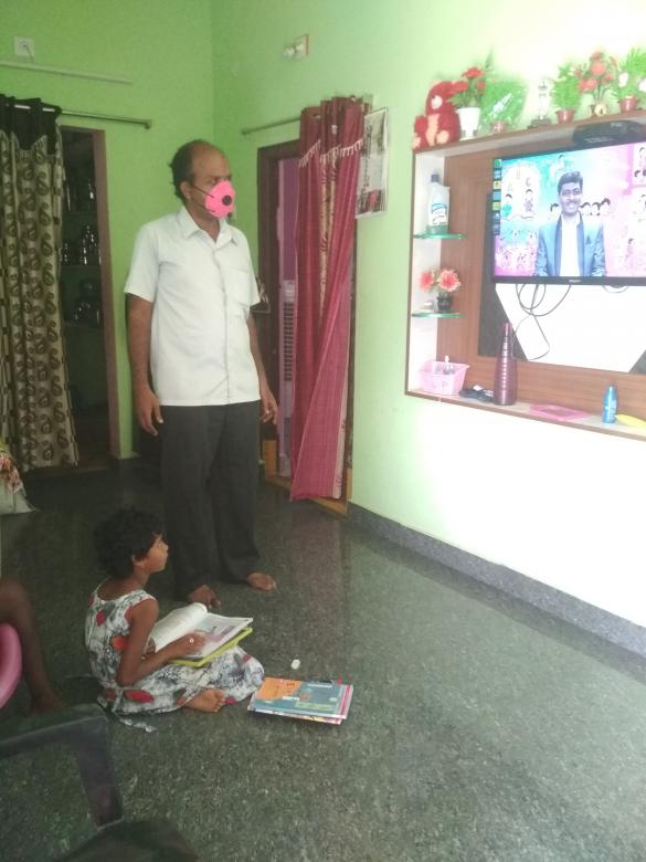 Free stock image of Observation of teacher on digital classes created by Kanduri Narasimha Charyulu
