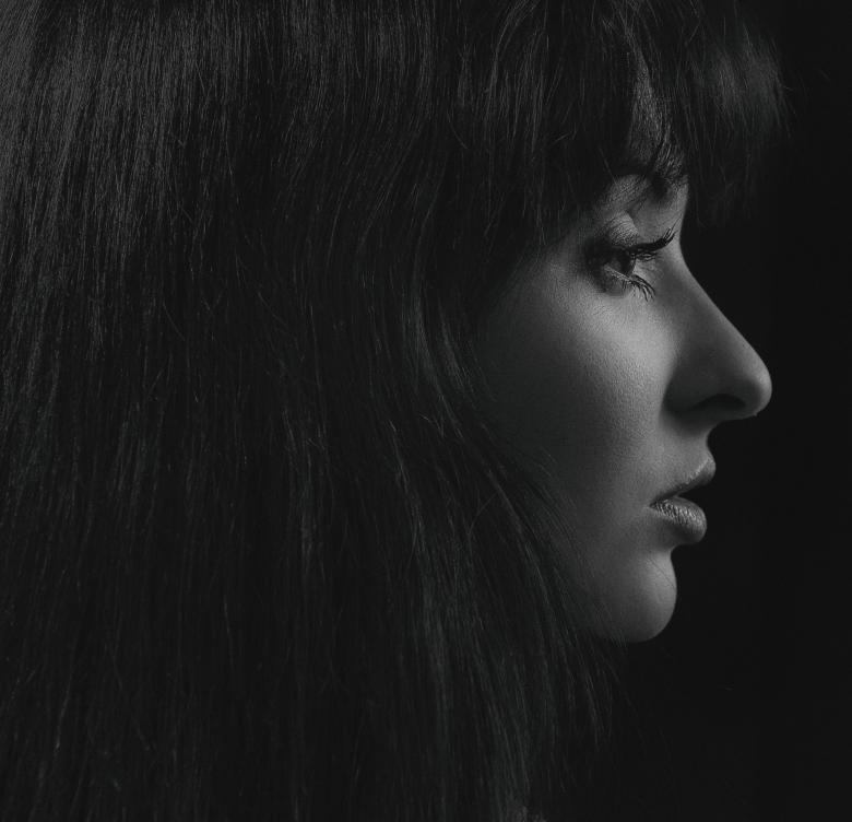 Free stock image of Female Profile Portrait created by Alexander Krivitskiy