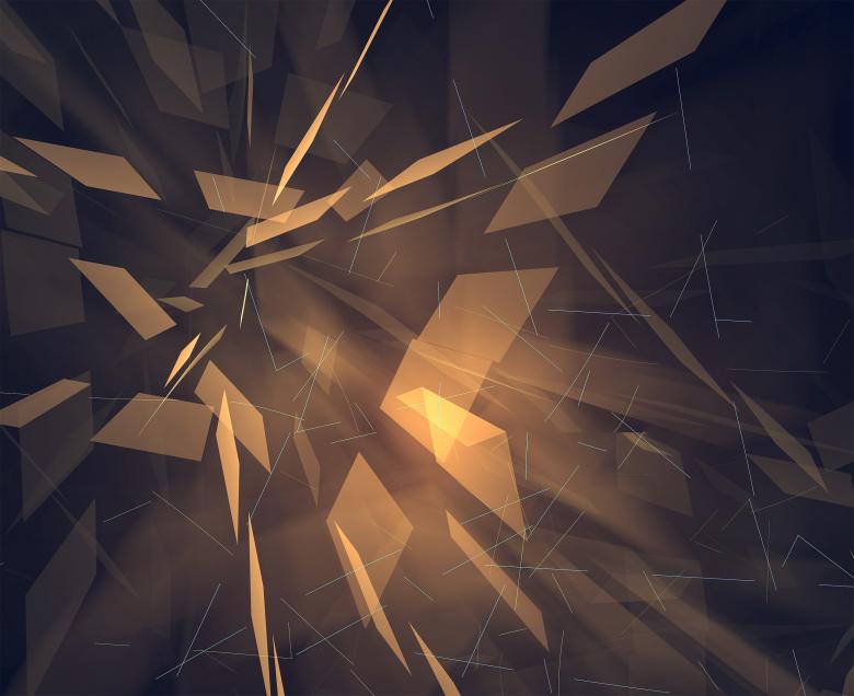 Free stock image of Abstract shapes background created by Alen