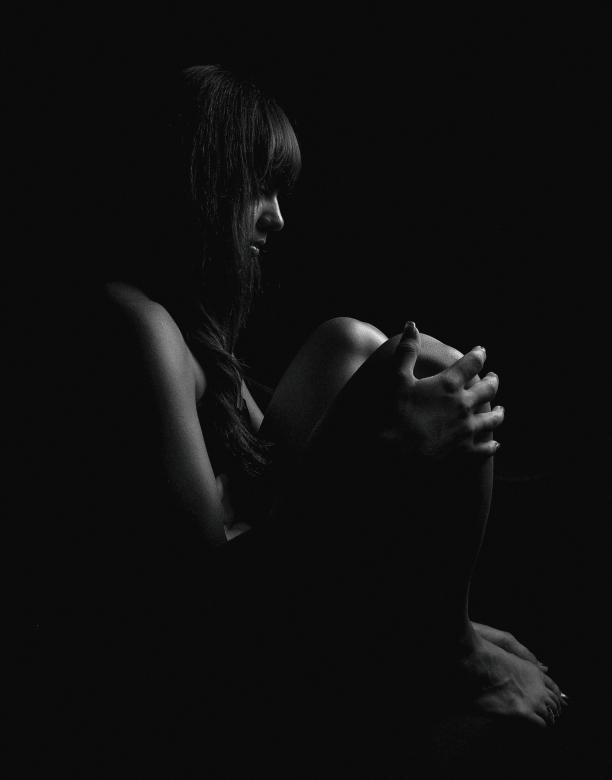Free stock image of Lonely Woman created by Alexander Krivitskiy