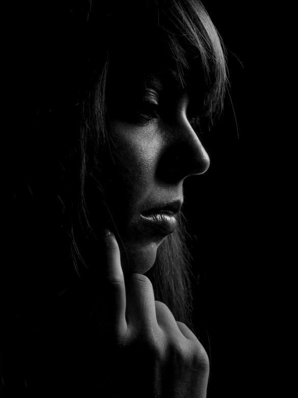 Free stock image of Female Profile Portrait created by Alexander Krivitskiy
