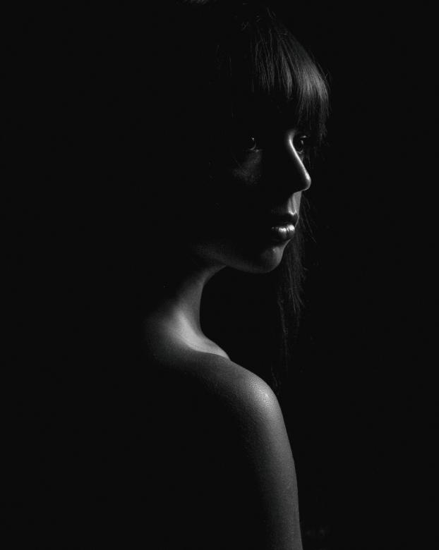Free stock image of Female Profile Portrait created by Alexander Krivitskiy