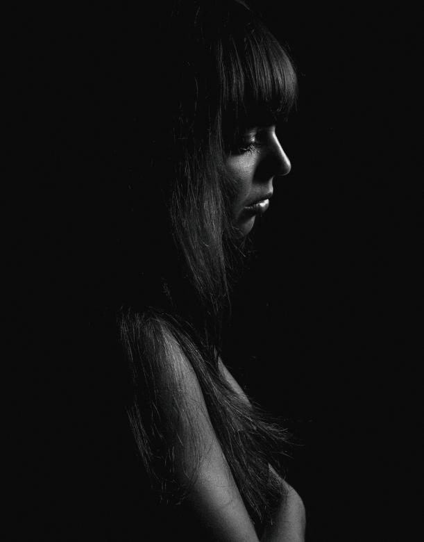 Free stock image of Female Profile Portrait created by Alexander Krivitskiy
