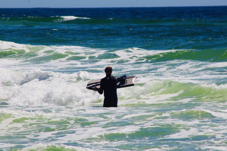 Free stock image of Surfing in Ocean water  created by Ashish Kumar