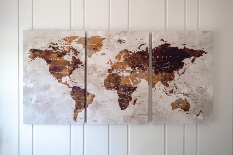 Free stock image of Earth Map Photo created by Matt Bango
