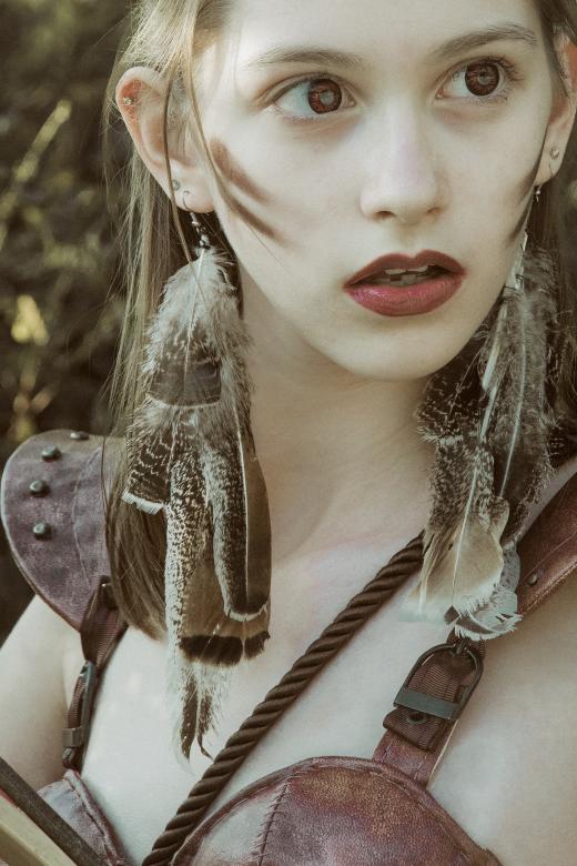 Free stock image of Warrior woman created by Alexander Krivitskiy