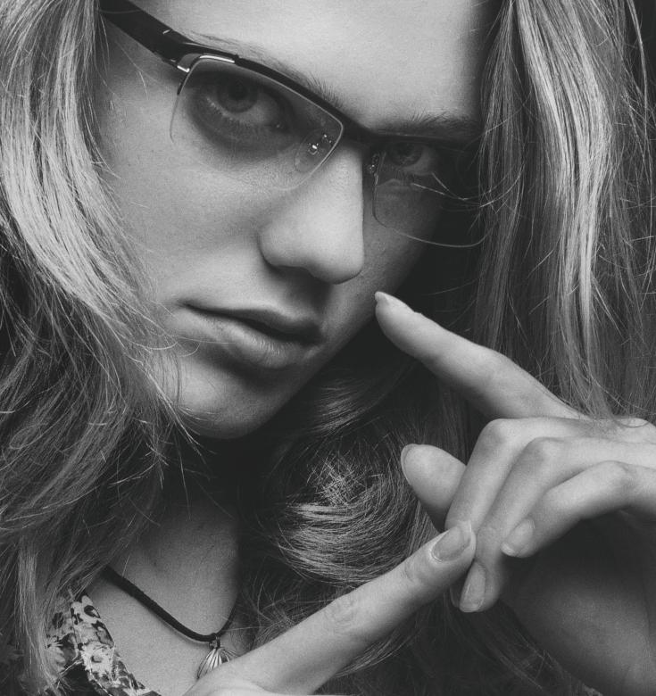 Free stock image of Woman with glasses created by Alexander Krivitskiy