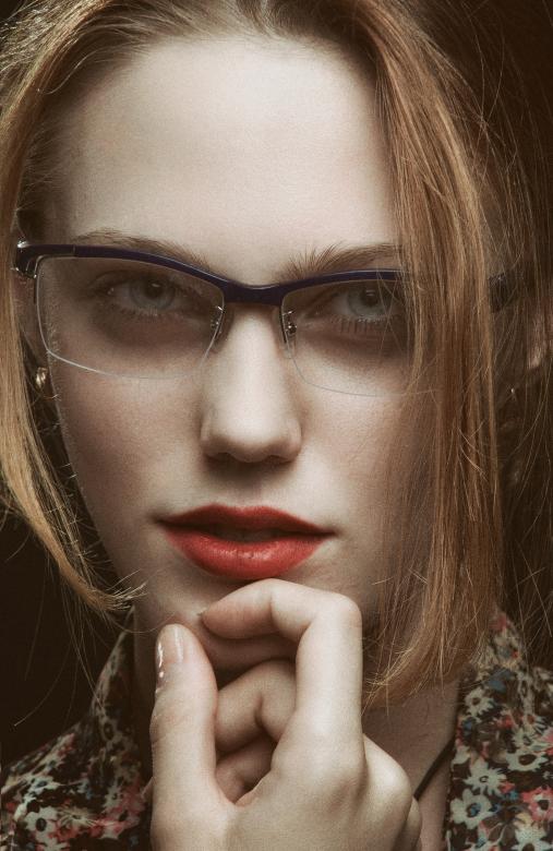 Free stock image of Woman with glasses created by Alexander Krivitskiy
