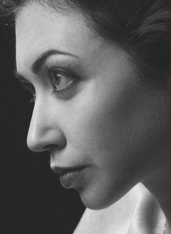 Free stock image of Female Profile Portrait created by Alexander Krivitskiy