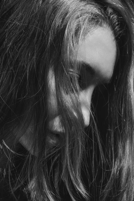Free stock image of Female profile created by Alexander Krivitskiy