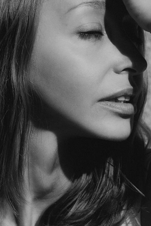 Free stock image of Female profile created by Alexander Krivitskiy