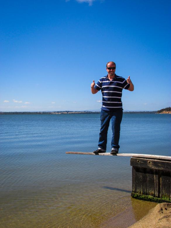 Free stock image of Man at a beach created by Michiru Maeda