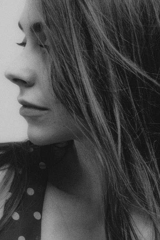 Free stock image of Female profile created by Alexander Krivitskiy
